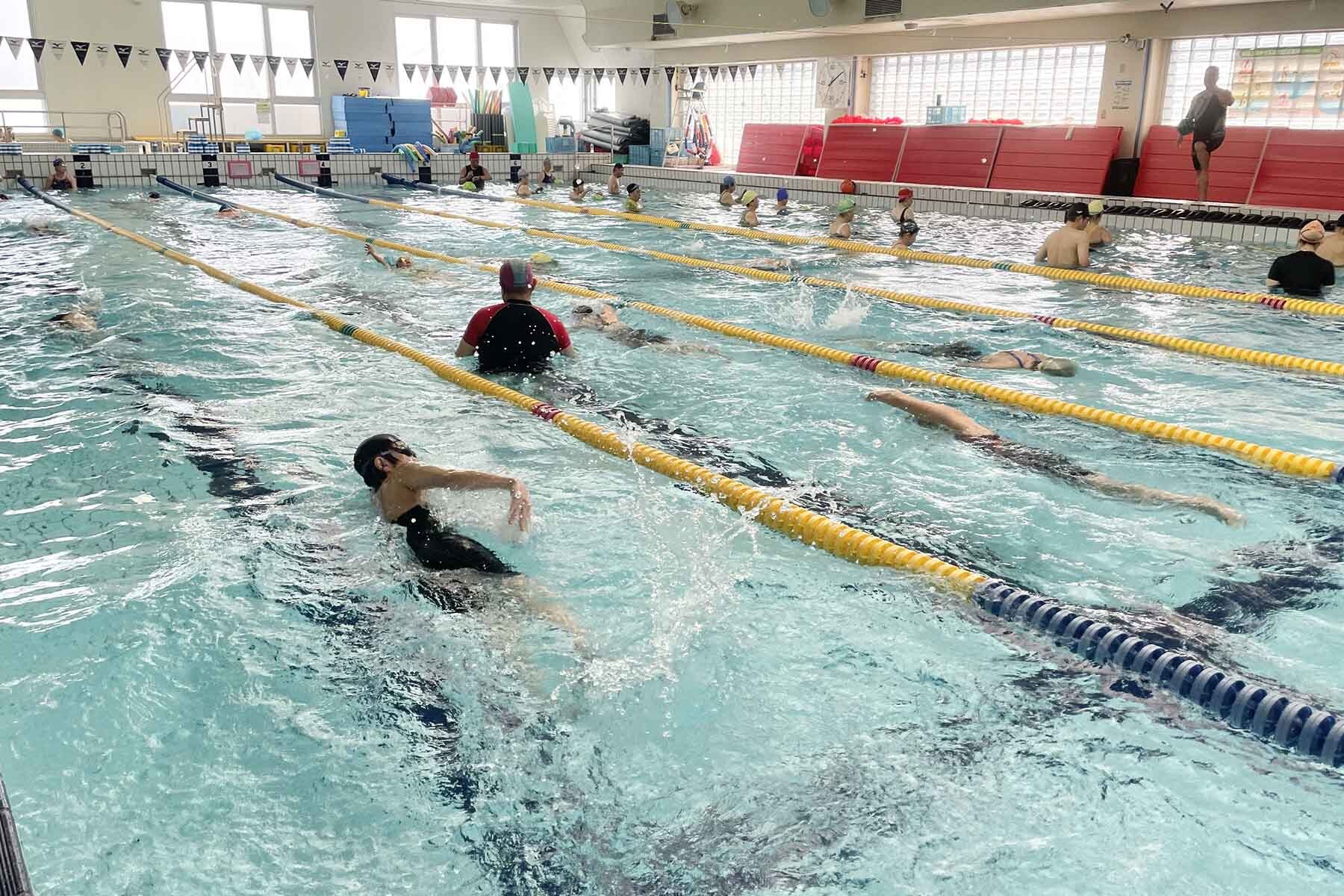 成人水泳について